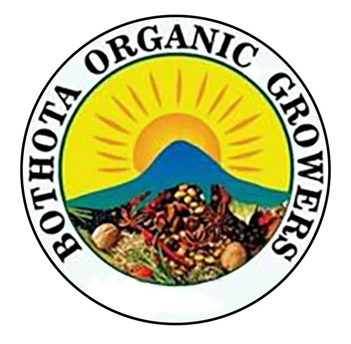 The bothota organic logo